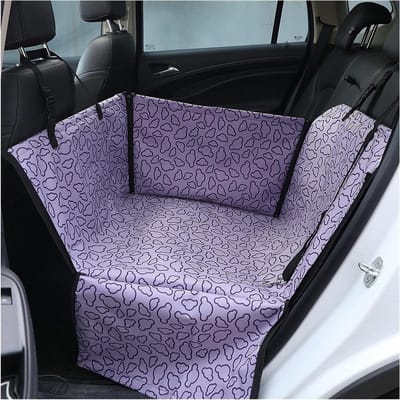 Honden Autostoelhoes - Huisdier Autodeken - Auto Beschermen - Waterdichte Oxford Stof - 60 x 55 x 35 cm - Zwart