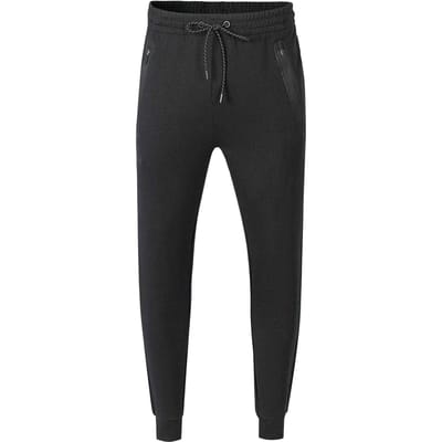 Kappa Heren Polycotton Logo Joggingbroek (Zwart)