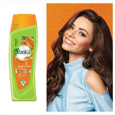 Sweet Almond shampoo 200 ml – Dabur Vatika