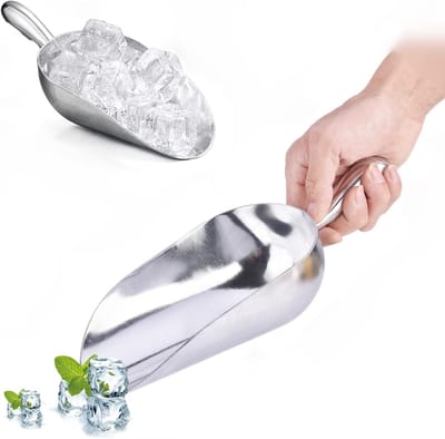 Zinklegering Keuken Food Scoop voor Buffet, Snoep, IJs en Meel - 38oz Geschikt voor Thuis en Feesten