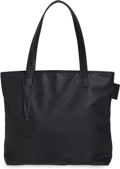 Knit Factory Sofia Handtas - Shopper tas - Dames tas - Dames handtas - Zwart