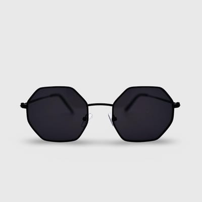 Montuurtjevoorjou - Octa Black 2.0 - Zonnebril - Heren zonnebril - Zwart