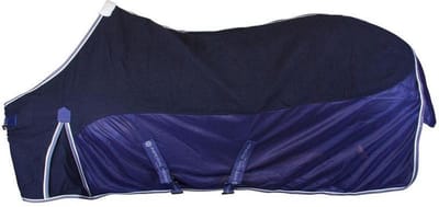 Imperial Riding Vliegendeken transport met katoenen rug IR Basic 55/105 cm Navy