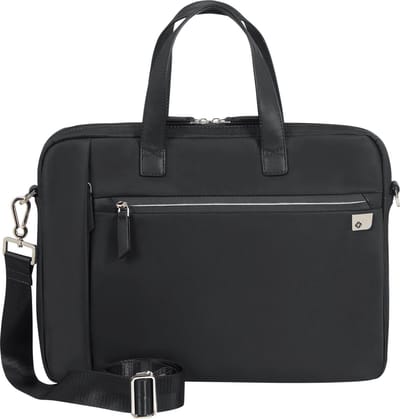 "Samsonite Laptopschoudertas - Eco Wave Bailhandle 15.6"" Black"