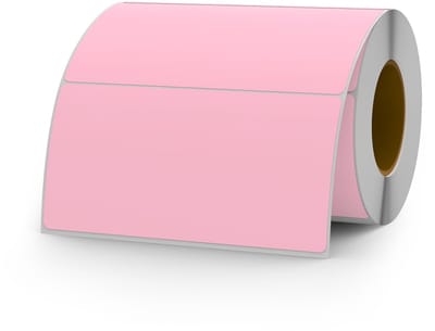 Etiketten, 50 × 100 mm, zelfklevende vinyl zelfklevende etiketten om te beschrijven, waterdichte stickers, rol voor verhuizing, tafel, marmelade