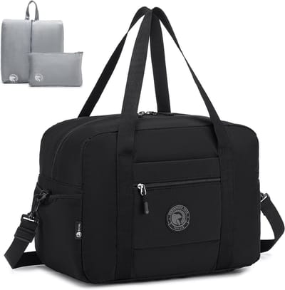Reisbagage Handbagage 40x30x25 Weekendtas Sporttas 30L Vouwkoffer met Toilettas Waterdichte Handtas voor Mannen en Vrouwen