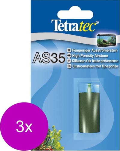 Tetra Tec Uitstroomsteen - Beluchting - 3 x 35 mm 35