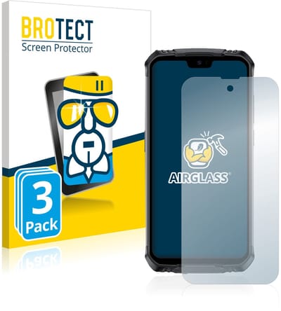 Screenprotector 3 Stuks voor Doogee S59 Pro Beschermglas transparant