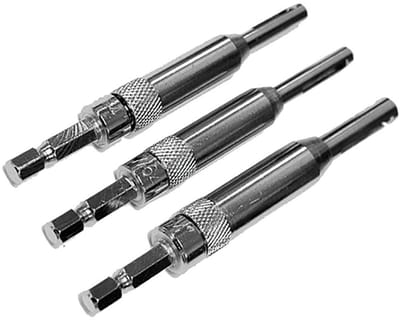 Milescraft Hinge Bit set (#4, #6, #8), 3 stuks