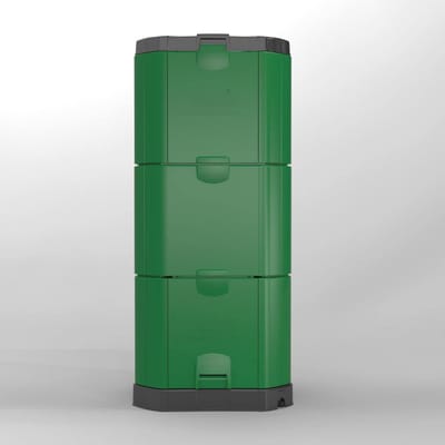 Hot Compostbak voor Thuisgebruik - Zet Organisch Afval om in Compost in Slechts 90 Dagen (600 Liter)