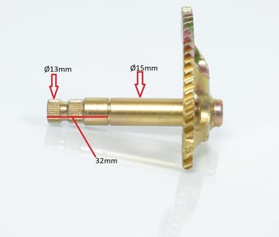 kick axe teknix pour scooter generic 50 ideo neuf