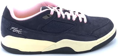 Jordan FLIGHT COURT Antislip Slijtvast Laag Uitgesneden Vintage Basketbalschoenen Heren Zwart Roze HF3255-012 44.5 beige
