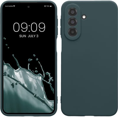 kwmobile telefoonhoesje geschikt voor Samsung Galaxy A27 5G - Hoesje voor smartphone - Precisie camera uitsnede - In leisteen