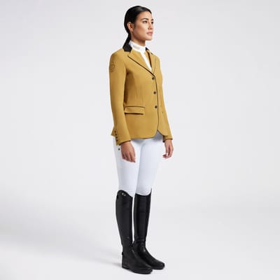 Wedstrijdjas met Rits Golden Ochre
