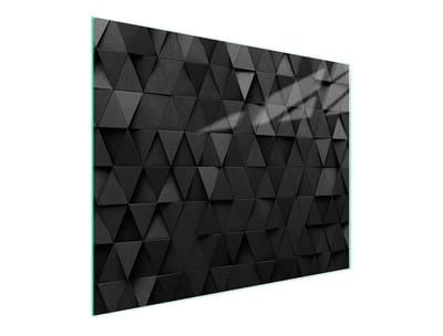 TMK ArtDeko - Snijplank van Gehard Glas - 52x30 cm - Zwart - Antislip