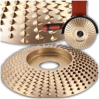 Rastool Serie - Skuine Schuurdisc - 125mm - Ergonomisch - Tungsten Karbide
