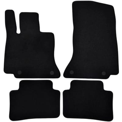 Vloermatten - Mercedes - C W206 S206 - 4 stuks - Antislip - Waterdicht velours