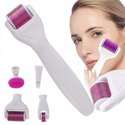 PINGYANG RONGRONG SERIE - Derma Roller 6 in 1 - Huidverzorging - Anti-Aging