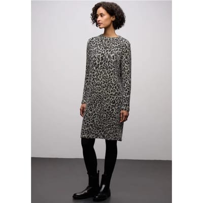 T-shirt jurk met patroon