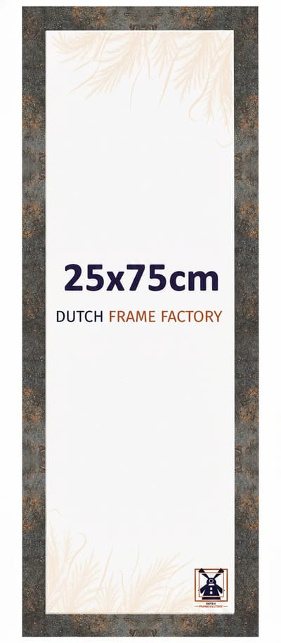 Fotolijst 25x75 cm - MDF - Geoxideerd Metaal - Benno