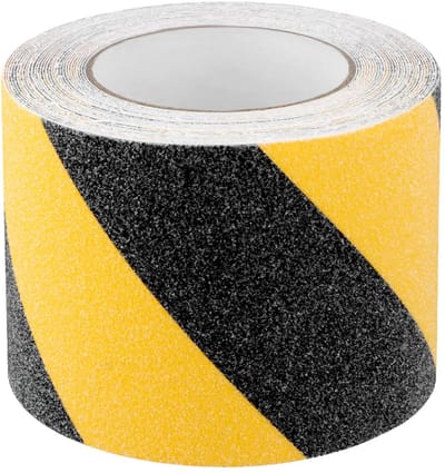 Antislip Strips Zwart & Geel - Antislip Plakband 10cm x 10m voor Binnen en Buiten
