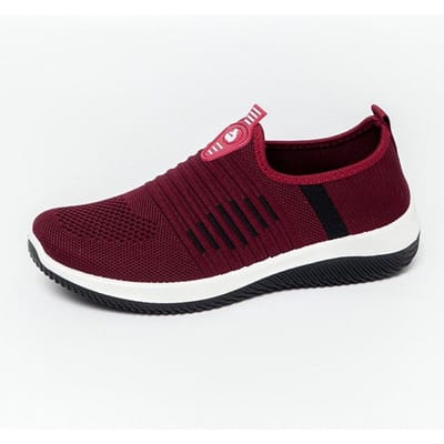 Dames Vrijetijd Buiten Mesh Sportschoenen Hardlopen Ademende Schoenen Platte Sneakers Lichtgewicht Antislip 36