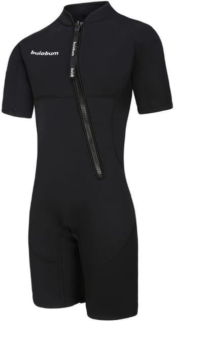 Livano Wetsuit Heren - Swimsuit - Shorty - Surfpak - Duikpak - Lange Mouw - Zwemsuit - Zwart - M