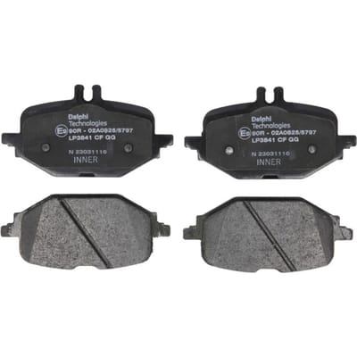Remblokset DELPHI LP3841, achter