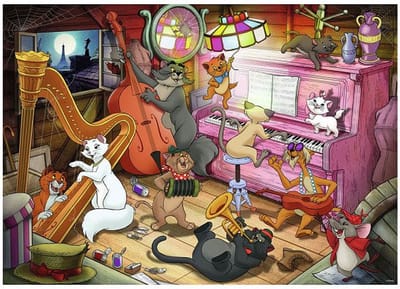 Ravensburger puzzel Disney Aristocats 1000 stukjes cartoon.