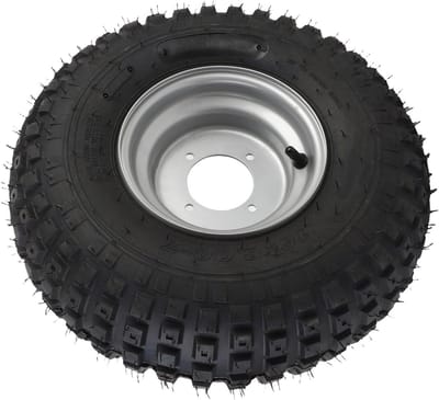 16x8-7 ATV Banden met Velgen, Aluminium Alliage Offroad Wielen voor Quad, Go Kart en Mini Fiets