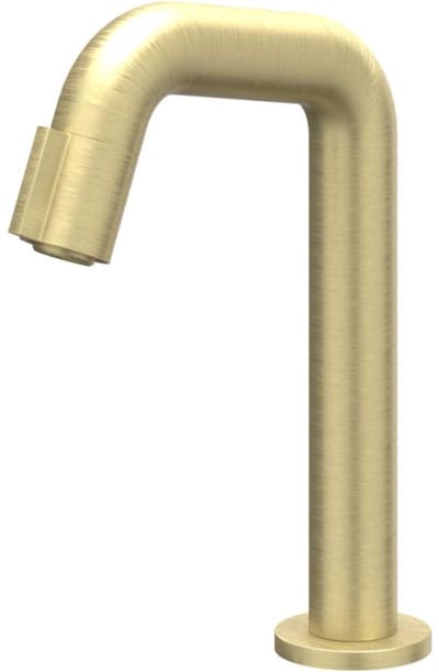 IVY Pact Fonteinkraan Contour - Opbouw - Laag - Geborsteld Mat Goud PVD