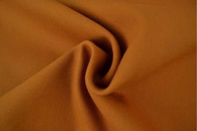 Canvas stof - Donker okergeel - 1 meter - Canvas katoen - 150cm breed