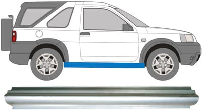 Reparatie dorpel voor Land Rover Freelander 1997-2006 / Rechts