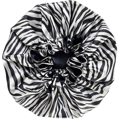 Nieuwe Dames Satin Effen Bonnet Kap Mode Dubbele Laag Zijdezachte Bonnet Voor Dame Afrikaanse Print Slaapmuts Haarverzorging Hoofdband