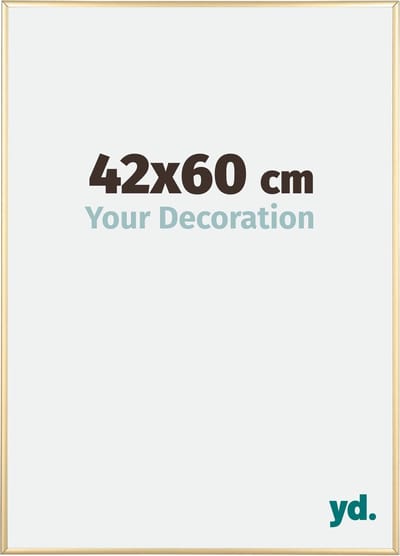Your Decoration - Fotolijst 42x60 cm - Aluminium - Goud - Kent