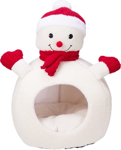 Relaxpets - Kattenmand - Hondenmand - Kerst - Sneeuwpop - Trend 2025