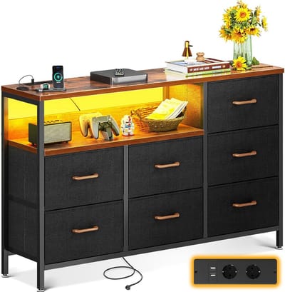 DailySupplies® Ladenkastje - Ladeblok Bureau Organizer - Archiefkast - Zwart