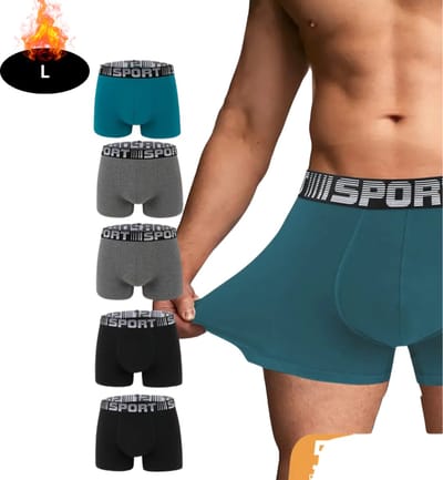 Nivard Onderbroeken Heren - Boxershort - Ondergoed - Boxer - Underwear - Mannen - 5 Pack - Gemengd - L