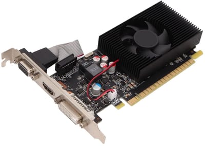 Allecto - GT730 Grafische Kaart - 4 GB DDR3 - Ideaal voor Gaming en Multimedia - Low-profile Formaat - PCI Express - Videokaart voor PC - HDMI
