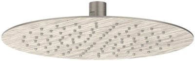 IVY Hoofddouche Slim 25 cm - Eco-air - Geborsteld Nickel