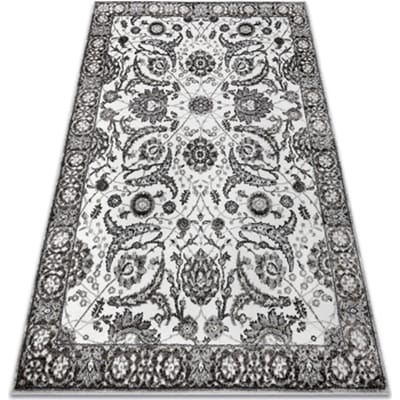Kleden Rugsx Tapijt MATEO 8037/644 Klassiek kader, bloemen - 80x150 cm