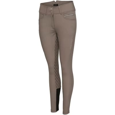 Dames rijbroek met hoge taille en zak Equipage Andalouse FG