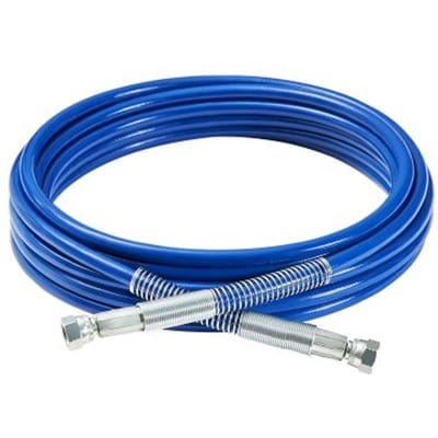 VEVOR 7,62 m Airless verfspuitslang, 1/4 inch universele airless verfspuitslang, 4350 PSI airless spuitslang, meerlaagse versterkte stalen gevlochten slang voor verfspuiten