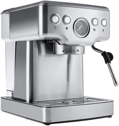 Espressomachine met 20 Bar Druk en Melkopschuimer - Perfect voor Latte, Cappuccino en meer