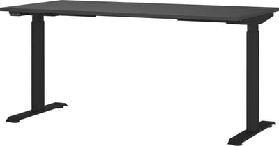 Elektrisch zit-sta Bureau Galileo Grafiet - 160x80cm - Hoogte 120 cm - In hoogte verstelbaar