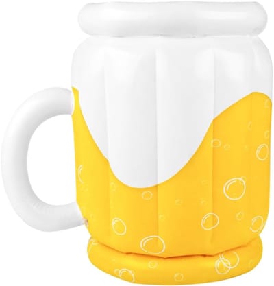 SnelShoppen - Inflatable Cooler Drijvende Drinkhouder voor Zomerfeest, Zwembad, Strand, Ruimte voor 45 x 45cm, Houdt Dranken Koud, Perfect voor Buiten