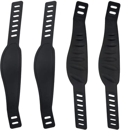 Store_8 - 4 Stuks Pedaalriemen voor Hometrainers - Verstelbare Lengte - Zwaar Belastbaar - Universele Pedaalriem - Geschikt voor Thuis en Sportschool