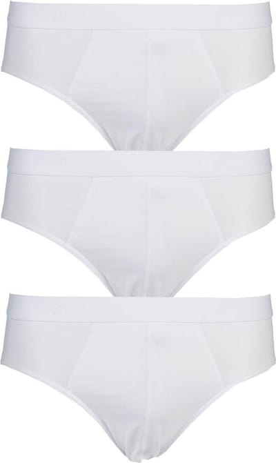Ten Cate Basic Midi slip - 3 Pack Blanc - 3399 wit - XXL