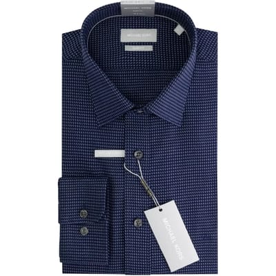 Slim gestructureerde blouse Michael Kors Dobby
