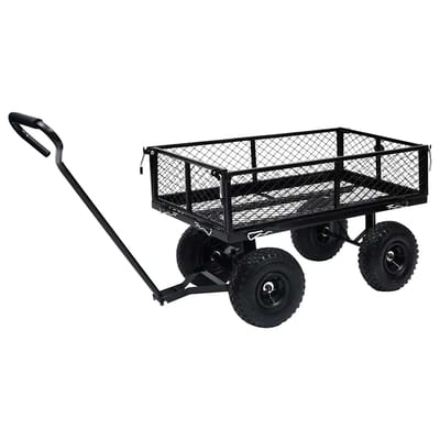 vidaXL - Tuinwagen - 250 - kg - zwart